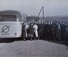 1953 - med rutebil til koncert i Tølløse