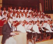 1979. USA. Koncert i Trinity Lutheran Church. Tacoma