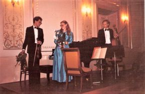 1984 - Dinitzen-trioen i Chopinsalen i Warszawa